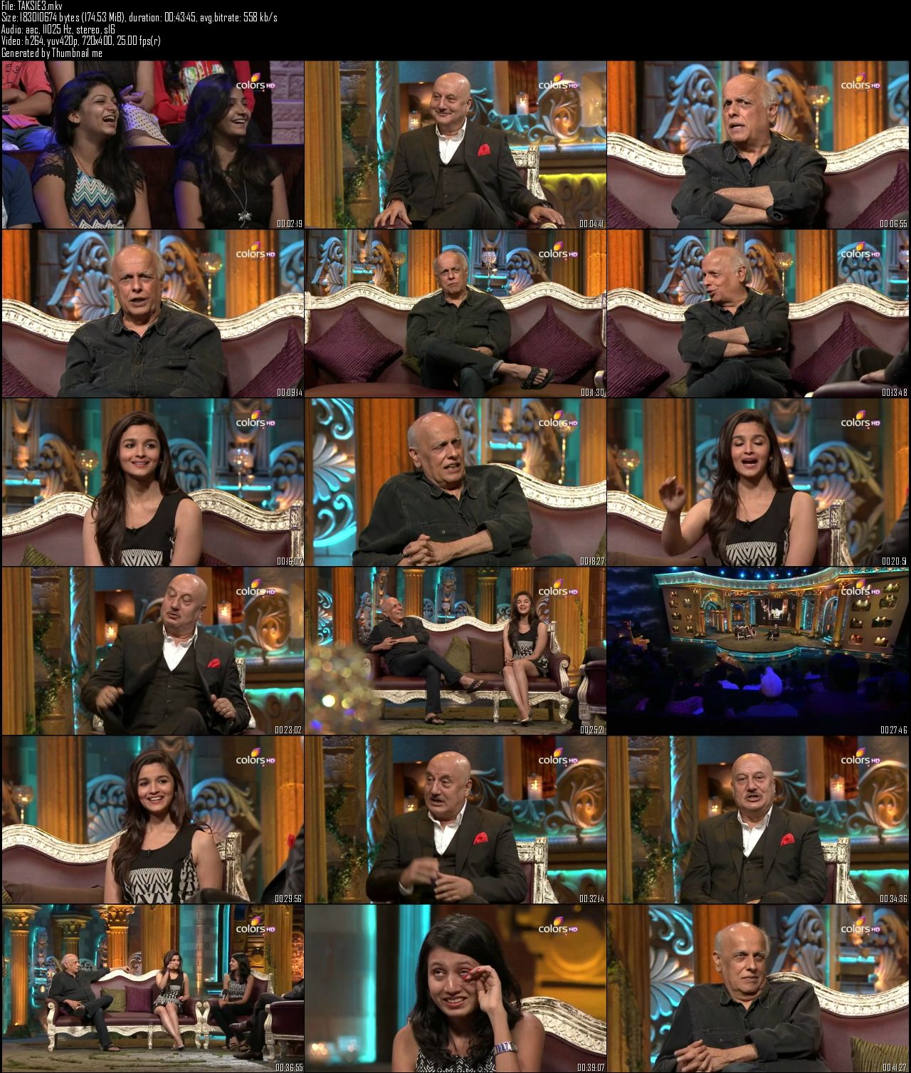 The Anupam Kher Show 20th July (2014) 