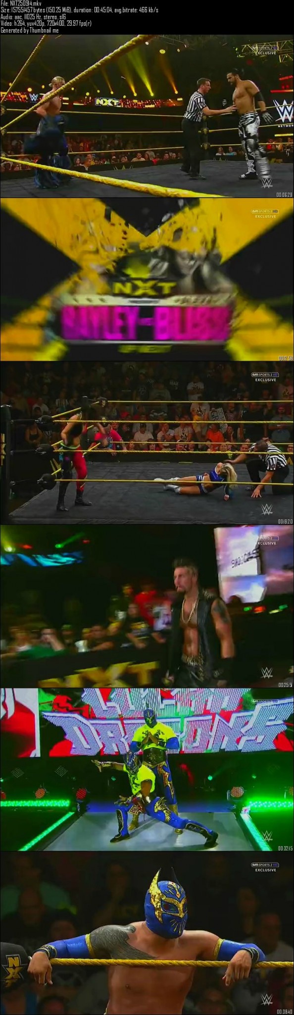 WWE NXT 25th September (2014)