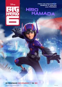 Big Hero 6 2014 Hindi Dubbed Download In HD 480p 400MB