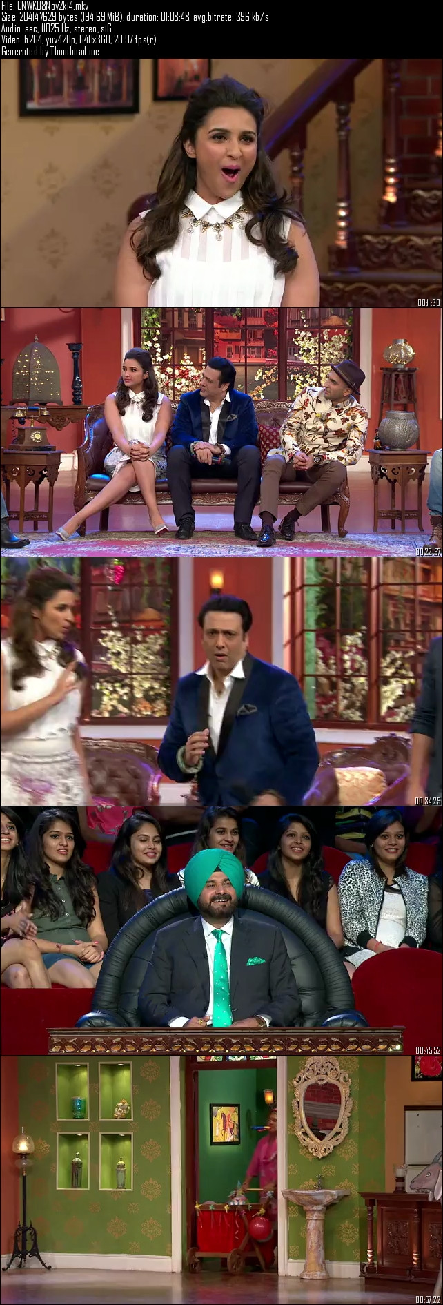 Comedy Nights With Kapil 8th November (2014)