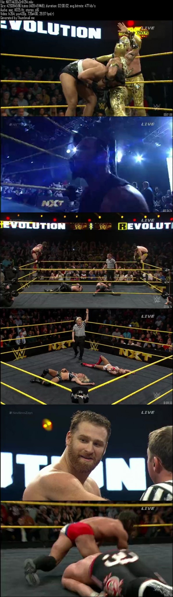 WWE NXT Takeover R-Evolution 11th December (2014)