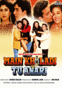 Main Khiladi Tu Anari (1994) Hindi Movie 400MB Free Download 480p