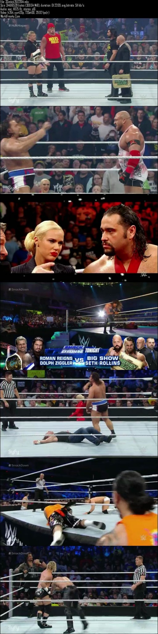 WWE Friday Night SmackDown 26th December (2014)