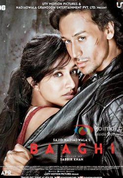 Baaghi (2016) Hindi Movie 1CD DvDRip XviD ESub 350MB