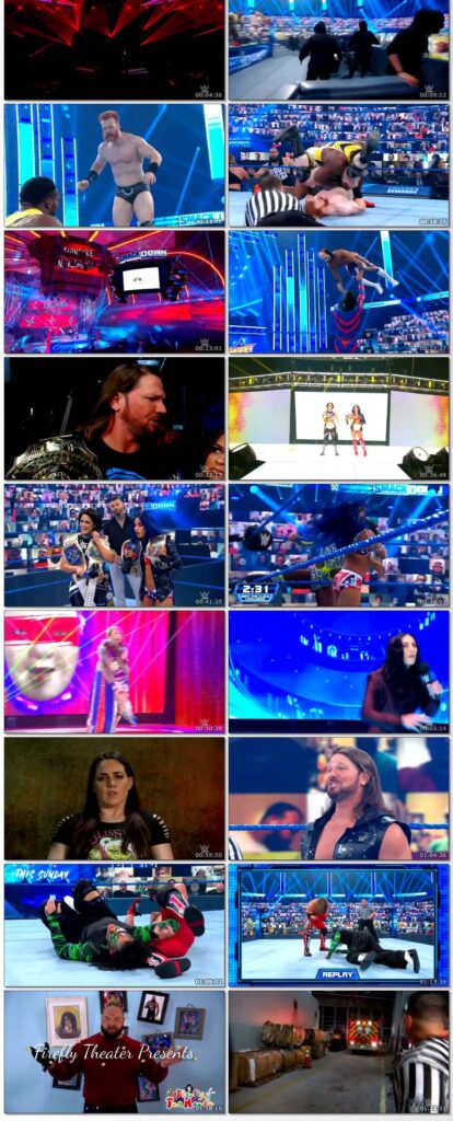 WWE Friday Night Smackdown (21th August 2020) English 250MB HDRip